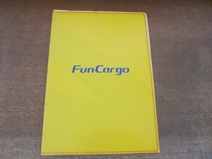 2406MK●カタログ「TOYOTA FunCargo/トヨタ ファンカーゴ」1999.8●NCP25/21/20型/別紙価格表、オプション＆アクセサリーカタログ付き