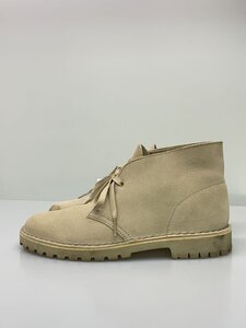 Clarks◆Desert Rock/チャッカブーツ/UK7.5/BEG/スウェード/11826