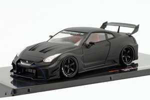 イクソ 1/43 LB シルエット ワークス GT 35GT-RR マットブラック 日産 GT-R IXO NISSAN LB SILHOUETTE WORKS GT