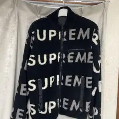 Supreme Reversible Logo Fleece Jacket xl