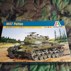 イタレリ 6447 1/35 M47 パットン (タミヤイタレリシリーズ:38447) 並行輸入品　プラモデル　未組立