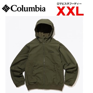 Columbia コロンビア ロマビスタフーディー ピートモス XXL　XM4292　メンズ　裏フリース　アウター　ジャケット　アウトドア