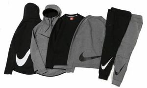 NIKE atmos TECH FLEECE ナイキ テック アトモス 限定 スウェット S スウェットパーカー