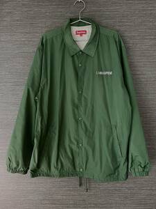 19AW SUPREME 1-800 coaches Jacket シュプリーム コーチジャケット グリーン サイズXL