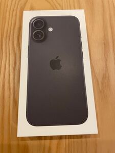 新品未使用未開封　Apple iPhone16 128GB SIMフリー BLACK ブラック　Apple store一括購入　