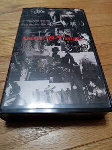 ANARCHY「HISTORY OF ANARCHY」中古/ビデオ/VHS/アナーキー/亜無亜危異/仲野茂/パンク/PUNK/STALIN/遠藤ミチロウ/THE STAR CLUB