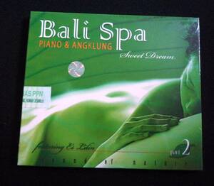 ■□CD BALI SPA Part 2 PIANO&ANGKLUNG SWEET DREAMS バリ島 音楽 ピアノ アンクルン 癒しミュージック サロン BGM リラクゼーション □■