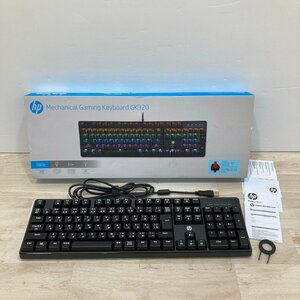 hp メカニカルキーボード GK320 赤軸[D0899]