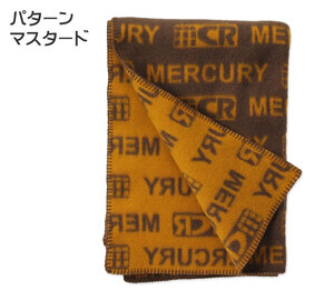 マーキュリー ブランケット 難燃性 焚火 キャンプ アトドア 大判 おしゃれ MERCURY FIREPROOFING BLANKET パターンマスタード