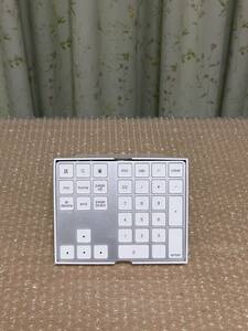 ★19★Anikks JP☆キーボード・10キー☆⑤☆充電式☆Bluetooth☆Apple Magic Keyboardにマッチするデザイン☆新品未使用☆