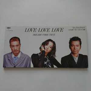 CD ☆ドリームカムトゥルー LOVE LOVE LOVE 8cmシングル 訳あり