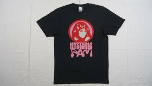 HYSTERIC GLAMOUR MEN PAM/PAM EYES Tシャツ 黒 M ヒス P.A.M. Perks And Mini レターパックライト おてがる配送ゆうパック 匿名配送