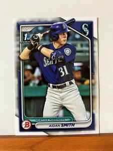 【2024 Bowman Baseball】BP-45 Aidan Smith, Seattle Mariners