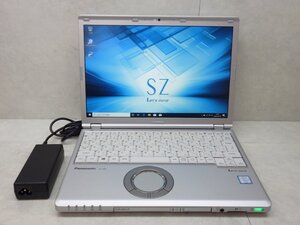 ☆1円☆第7世代☆CF-SZ6RDQVS☆Core i5 2.60GHz/8GB/SSD256GB/累積2590/高解像度/Sマルチ/無線/Bluetooth/カメラ/Office/DtoD領域☆