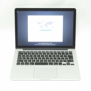 1円～ Apple MacBook Pro 13インチ 2015 MF840J/A Core i5-5257U 2.7GHz/8GB/SSD251GB/OS MacOS Catalina【大阪出荷】