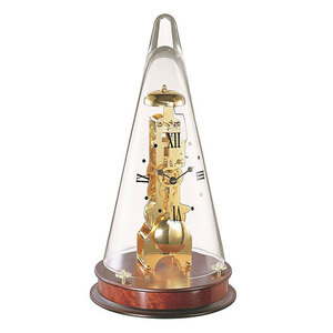 【正規輸入品】Hermle ヘルムレ TABLE CLOCK 22716-160791 卓上時計 ガラスカバー