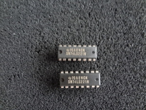 テキサス製　SN74LS221N(DUAL MONOSTABLE MULTIVIBRATORS)③ 2個セット