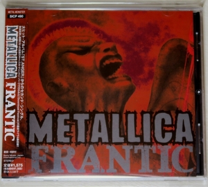 ☆ メタリカ METALLICA フランティック FRANTIC 初回盤 日本盤 帯付き SICP-490 新品同様 ☆