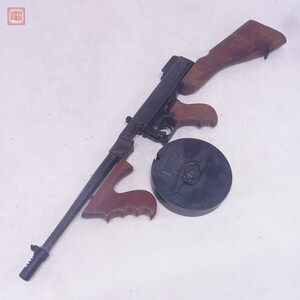 MGC 金属製モデルガン トンプソン M1921 シカゴタイプ THOMPSON SMG 木製ストック ドラムマガジン SMG【40