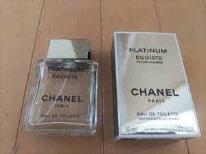 空き瓶 シャネル エゴイスト プラチナム 50ML CHANEL EGOISTE PLATINUM