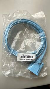 Cisco純正 72-3383-01 コンソールケーブル ConsoleCable Serial シリアルケーブル DSUB9-RJ45 2