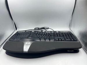 ◆12332) マイクロソフト Microsoft Natural Ergonomic Keyboard 4000 v1.0 KU-0462 キーボード　動作OK