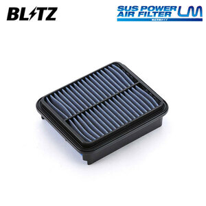 BLITZ ブリッツ サスパワー エアフィルター LM SS-22B ムーヴ L910S H10.10～H14.10 EF-DET ターボ 4WD 17801-87219