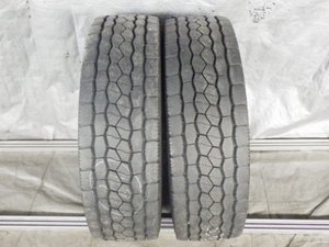 265/70R19.5 140/138J ブリヂストン M800 中古 2本セット オールシーズンタイヤ 2019年製 UT2876