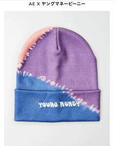 AMERICAN EAGLE YOUNG MONEY アメリカンイーグルxヤングマネー　ニットキャップ　ニット帽