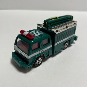 トミカ スーパーポリスカーコレクション 警視庁 機動救助隊 レスキュー車 クレーン No.13 トミー 1996 RESCUE WORK CAR 中古 廃盤 絶版