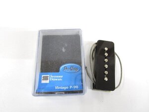 [即日発送] Seymour Duncan セイモアダンカン Vintage P-90 エレキギター ピックアップ SP90-1N NECK ブラック 楽器 パーツ 現状品 323