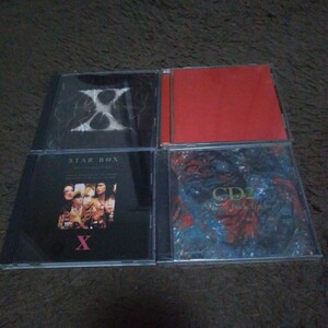 X JAPAN SINGLES Singles Atlantic Years STAR BOX B.O.X CD2 Original Back Tracks ベスト アルバム セット CD 4枚 YOSHIKI HIDE TOSHI 