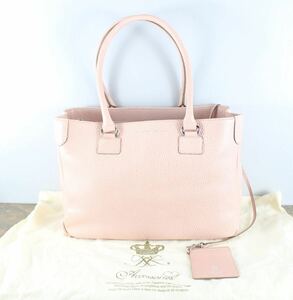 ADMJ Accessoires De Mademoiselle LEATHER TOTE BAG MADE IN JAPAN/エーディーエムジェーアクセソワドゥマドモワゼルレザートートバッグ