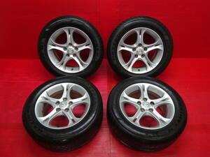 マツダ RX-8純正16インチホイール 4本 7.5J +50 5H 114.3 MAXTREK MAXIMUS M1 225/55R16 アクセラ アテンザ プレマシー MAZDA