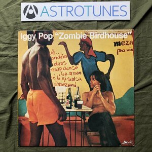 美盤 1982年 英国盤 イギー・ポップ Iggy Pop LPレコード Zombie Birdhouse: punk / new wave Chris Stein, Clem Burke, Rob duPrey