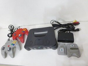 Nintendo [ニンテンドー /任天堂] NINTENDO64 [ロクヨン] [NUS-001(JPN)] 平成レトロ ※音声未確認 ゲーム確認済み /ジャンク品扱い V16.1