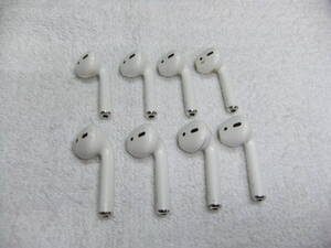 動作未確認 Apple AirPods 第1世代 第2世代 R 右 8本セット イヤホンのみ まとめ ワイヤレスイヤホン 現状渡し 送料230円