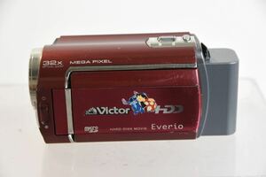 デジタルビデオカメラ Victor ビクター EVERIO GZ-MG330-R 240623W8