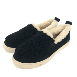 良好◆UGG アグ emmi別注 ミカスリッポン シューズ 23.5◆ ブラック レディース 靴 シューズ shoes