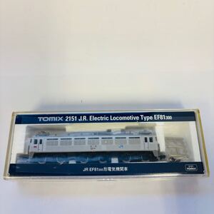 686 TOMIX 2151 JR EF81 300形電気機関車　中古未使用品　送:60