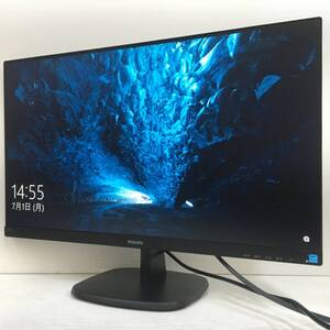 ☆【美品】PHILIPS 273V7QDAB/11 ワイド液晶モニター 27インチ フルHD（1920x1080） 入力端子『HDMI/DVI/D-Sub』 動作品