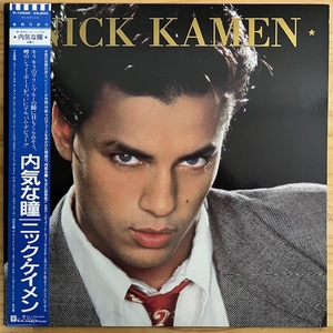 LP■NEW WAVE/NICK KAMEN/S.T./WEA P-13500/国内87年ORIG OBI/帯 美品/ニック・ケイメン/内気な瞳/MADONNA/マドンナ PRODUCE 作詞作曲！