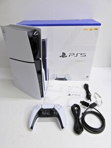 059Z497★【中古/動作品】 PlayStation5 PS5 本体 CFI-2000 【コントローラー・ケーブル付属】 ⑥ 新型 軽量化版