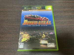 【中古並品 動作品】 XBOX ソフト ダブルスティール ザ セカンドクラッシュ DOUBLE STEAL THE SECOND CLASH