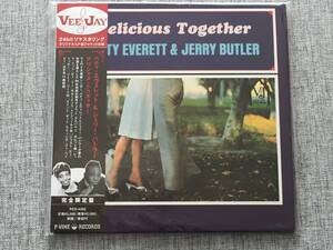 ベティ・エヴェレット＆ジェリー・バトラー デリシャス・トゥゲザー 日本盤 紙ジャケCD BETTY EVERETT & JERRY BUTLER PCD4342