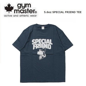 gym master ジムマスター 5.6oz スペシャルフレンドＴシャツ ネイビー XL　G151746　メンズ　アウトドア