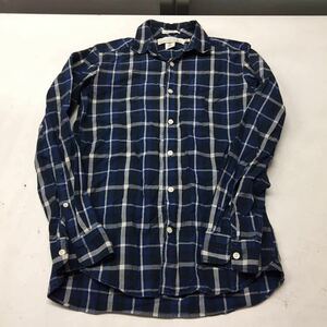 送料無料★H&M L.O.G.G. エイチアンドエム★長袖シャツ チェックシャツ★us XSサイズ♯30727sj150