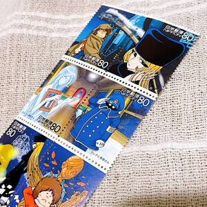銀河鉄道999 切手シート 10枚 2006年 記念切手 アニメ ヒーローヒロインシリーズ 第3集 昭和レトロ 当時物 松本零士 メーテル スリーナイン