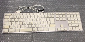 YL0033■中古・動作品■　Apple アップル 純正 A1243 日本語　USBキーボード　