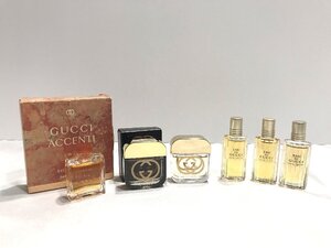 ■【YS-1】 グッチ GUCCI ミニ香水 6点セット まとめ ■ オード グッチ EDT ギルティ EDP アチェンティ EDT 5ml ×6 【同梱可能商品】■D